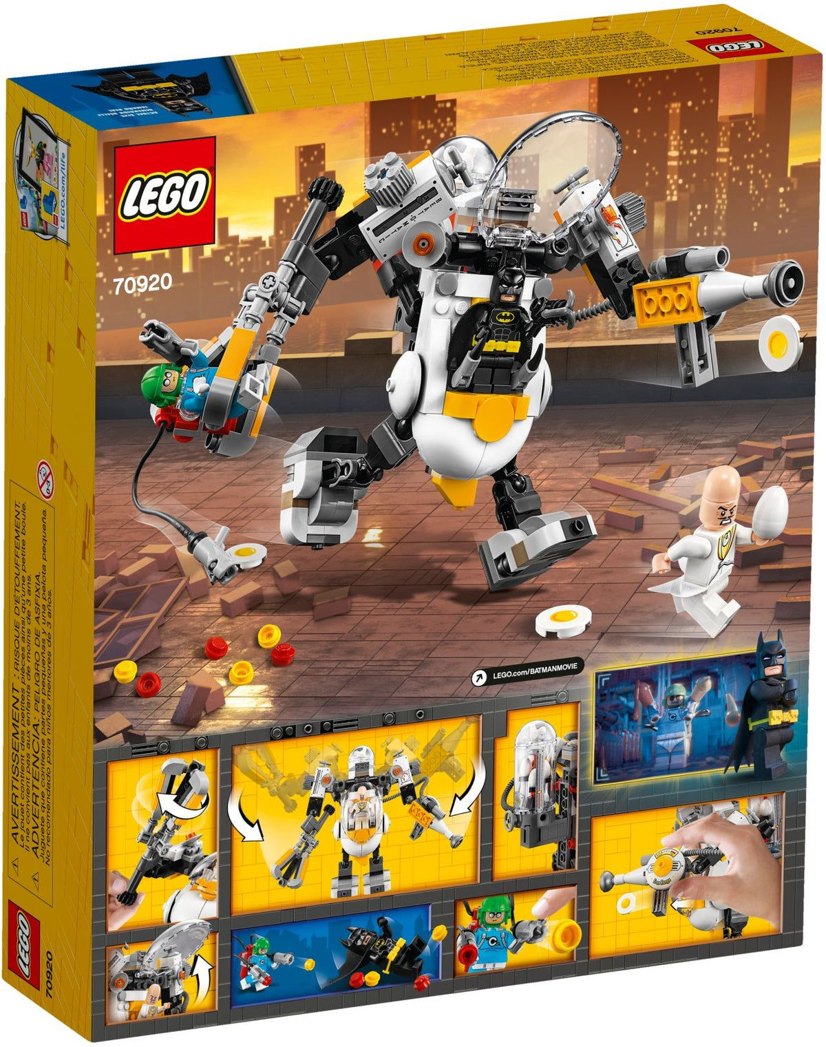 LEGO 70920 Egghead bei der Roboter-Essenschlacht