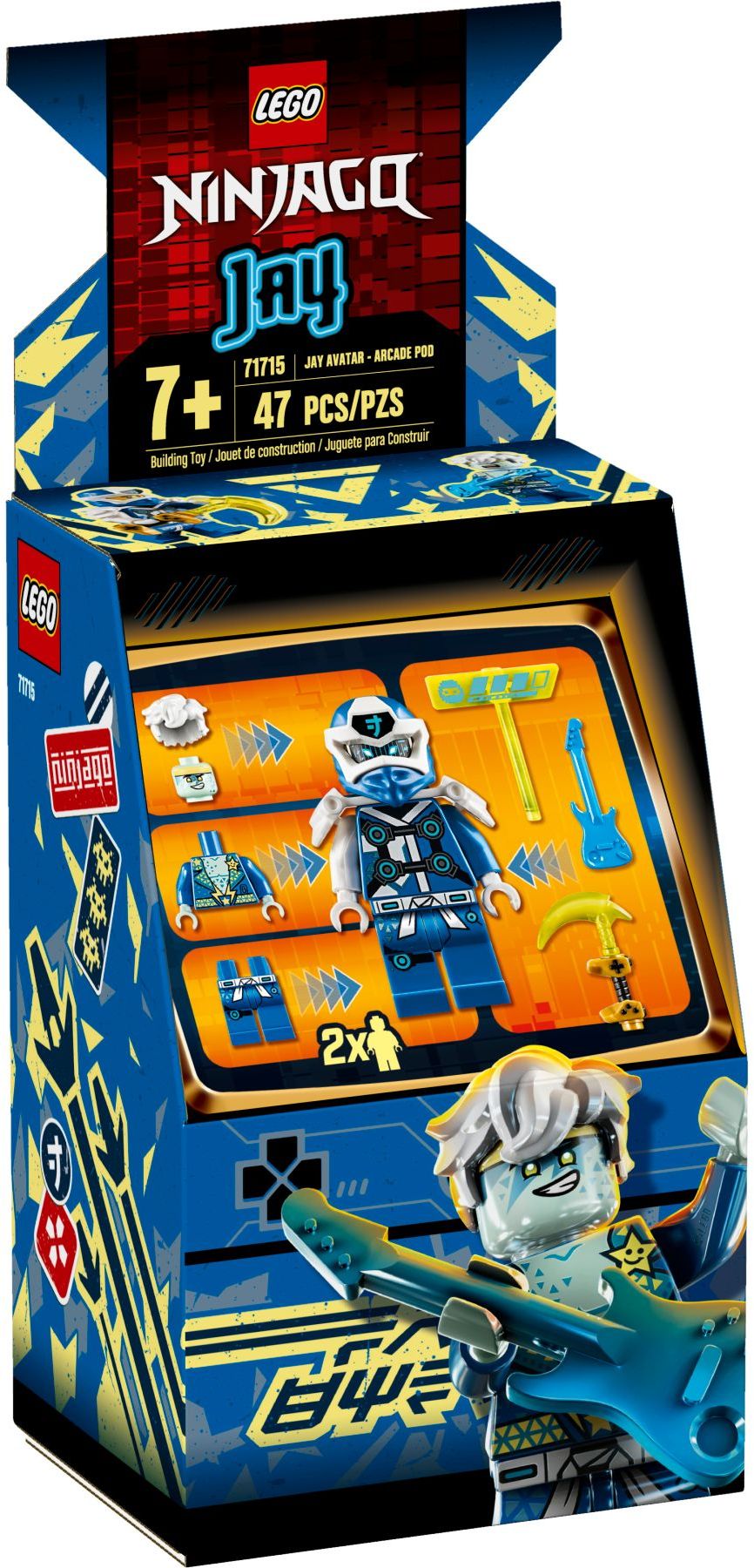 LEGO Ninjago 71715 Avatar Jay - Arcade Kapsel