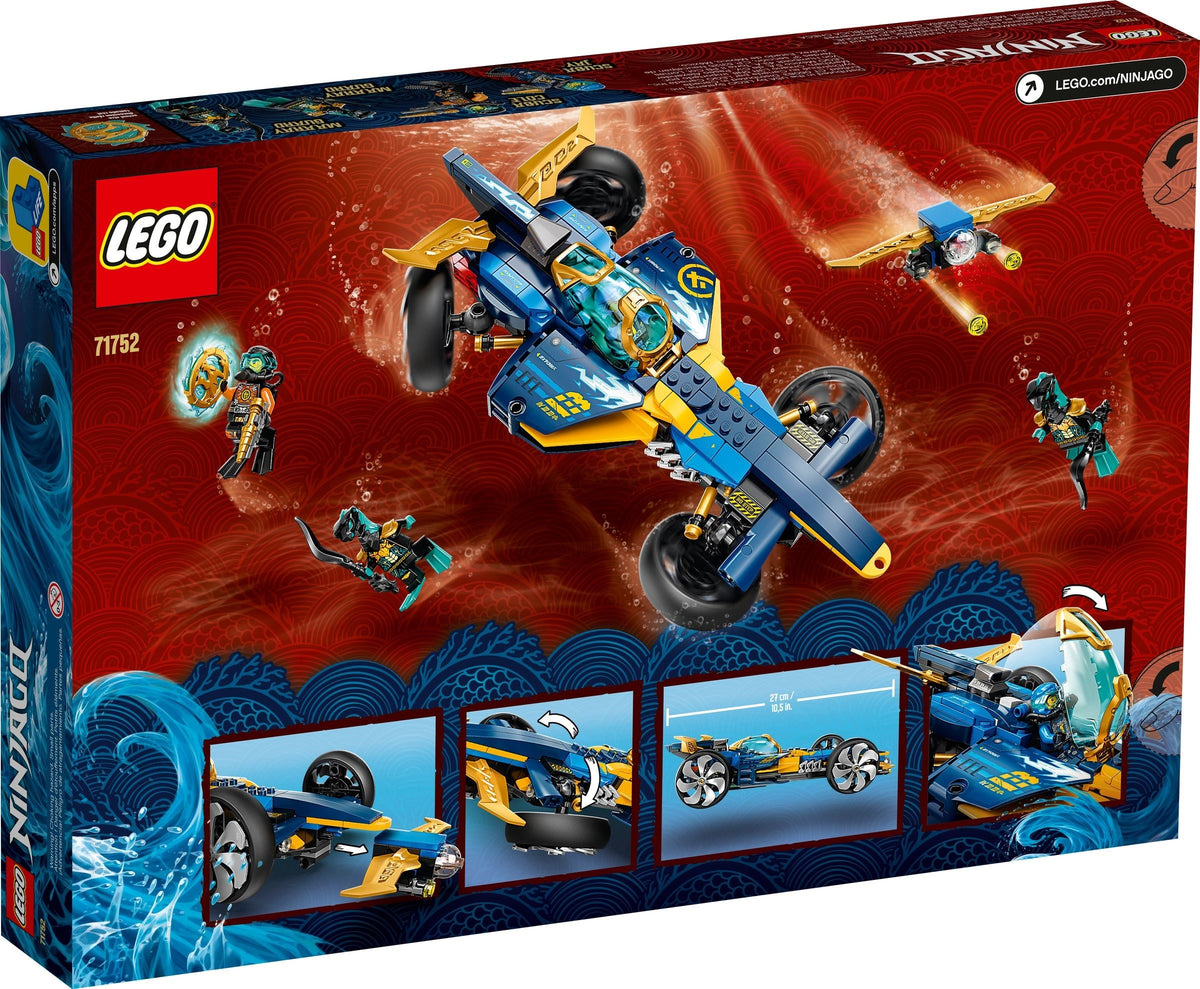 LEGO Ninjago 71752 Ninja-Unterwasserspeeder
