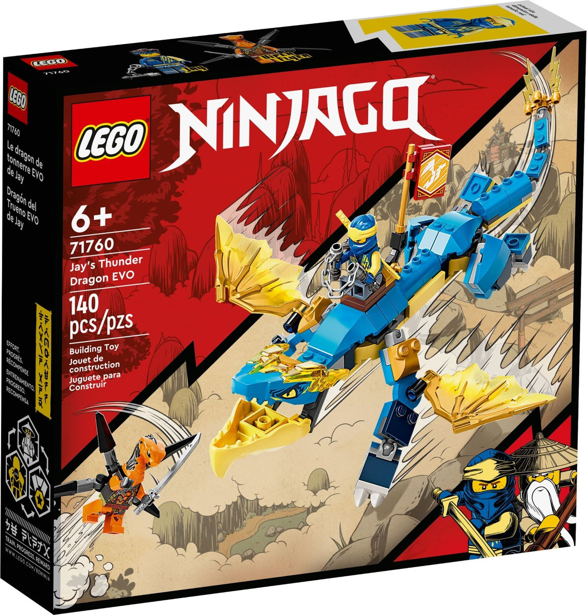 LEGO Ninjago 71760 Jays Donnerdrache EVO