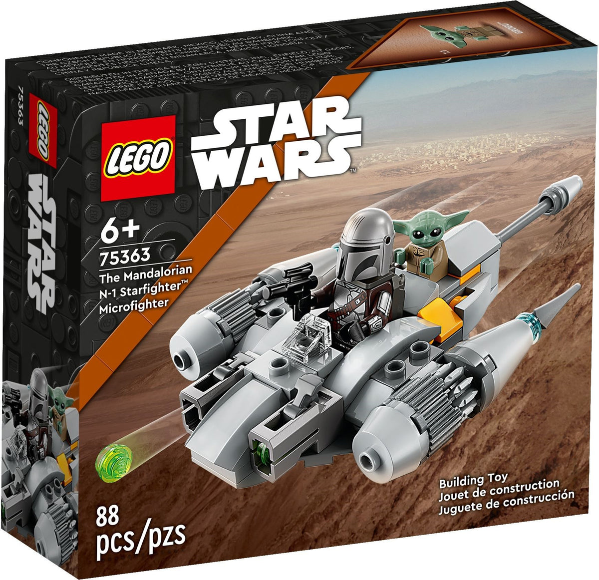 LEGO Star Wars 75363 N-1 Starfighter des Mandalorianers – Microfighter