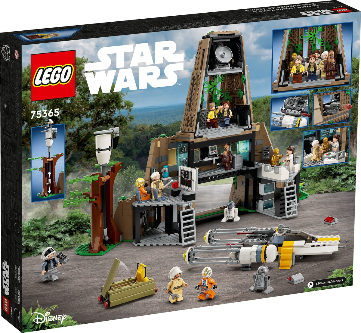 LEGO Star Wars 75365 Rebellenbasis auf Yavin 4