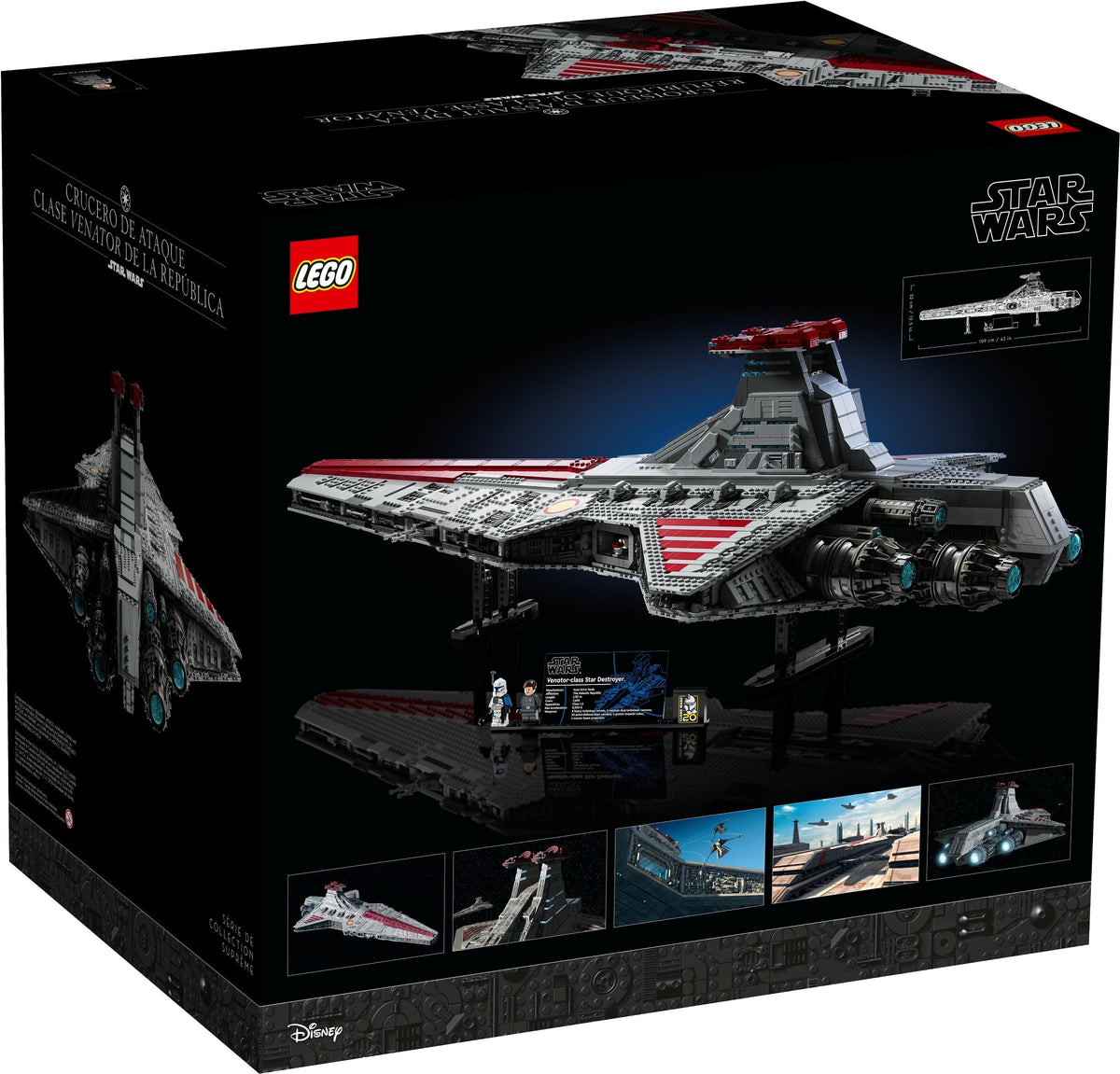 LEGO Star Wars 75367 Republikanischer Angriffskreuzer der Venator-Klasse