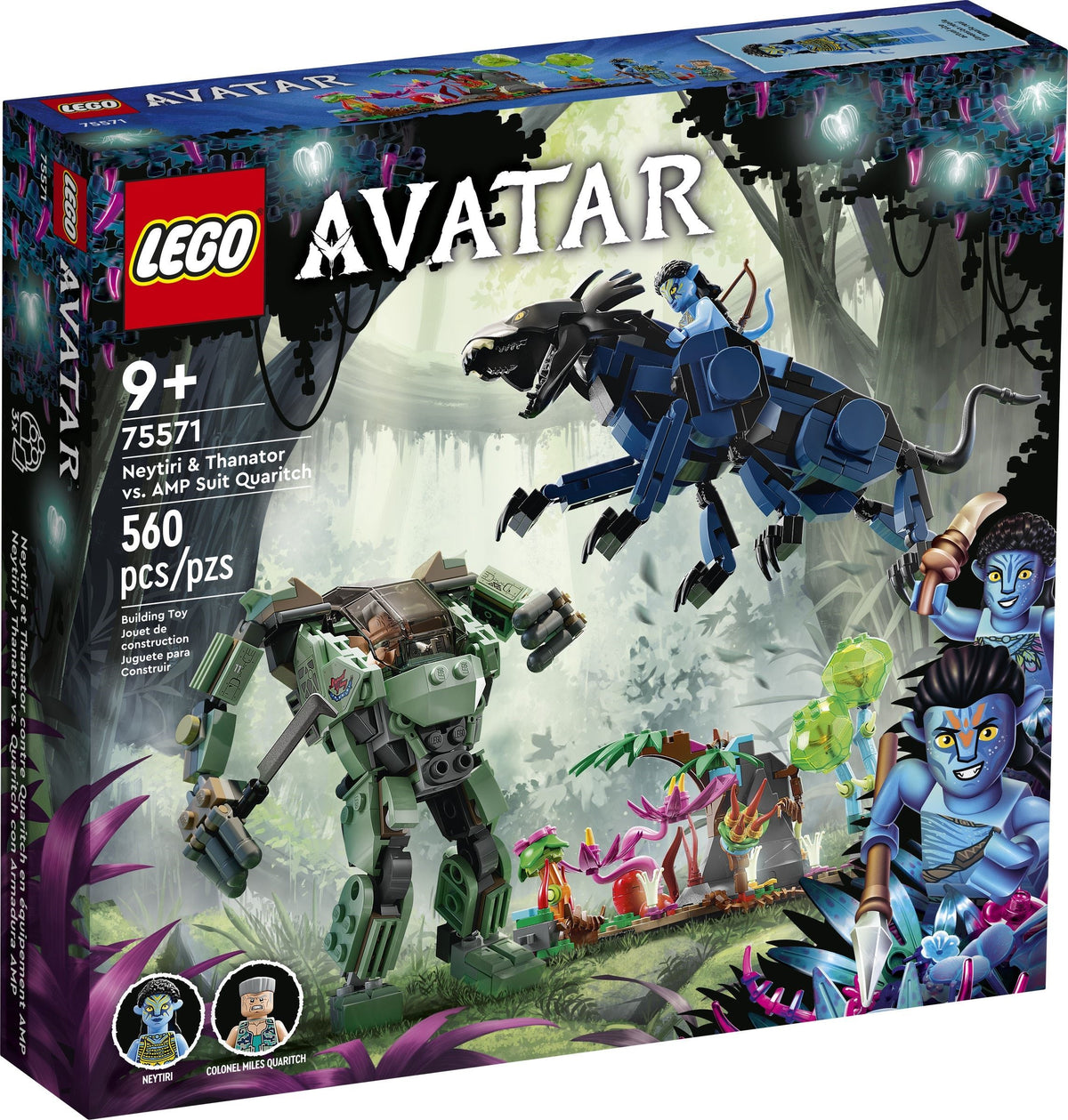 LEGO Avatar 75571 Neytiri und Thanator vs. Quaritch im MPA