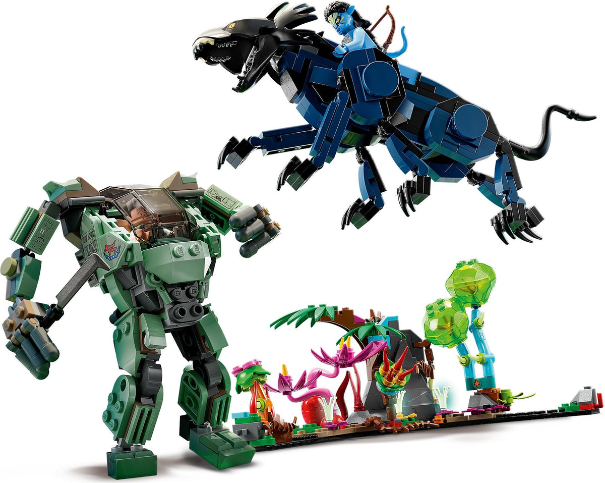 LEGO Avatar 75571 Neytiri und Thanator vs. Quaritch im MPA