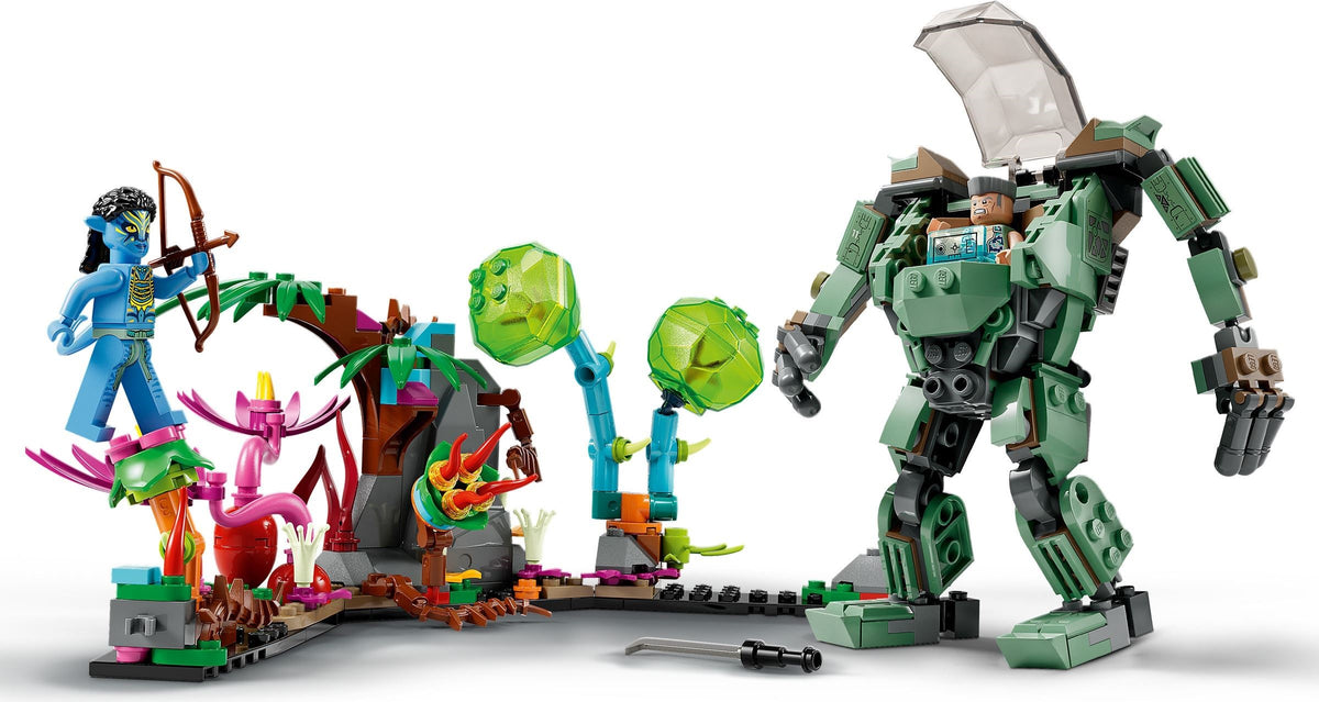 LEGO Avatar 75571 Neytiri und Thanator vs. Quaritch im MPA