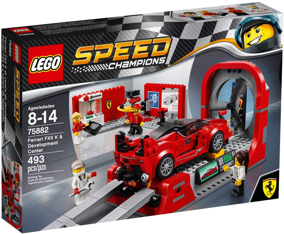 LEGO Speed Champions 75882 Ferrari FXX K &amp; Entwicklungszentrum