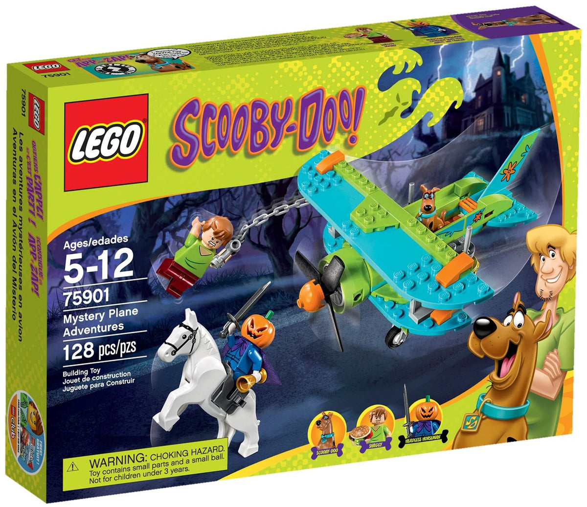 LEGO Scooby Doo 75901 Abenteuer im geheimnisvollen Flugzeug