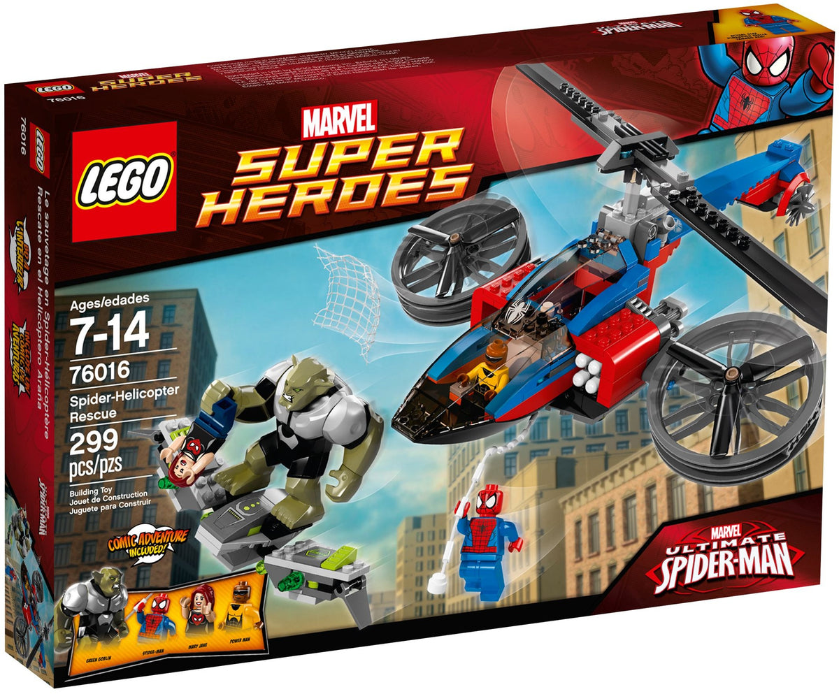 LEGO Marvel Super Heroes 76016 Rettung mit dem Spider-Helikopter
