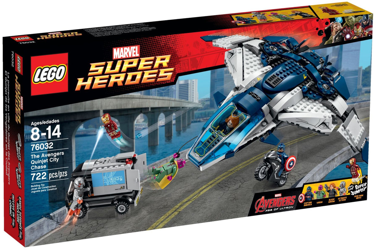 LEGO Marvel Super Heroes 76032 The Avengers Quinjet Verfolgungsjagd