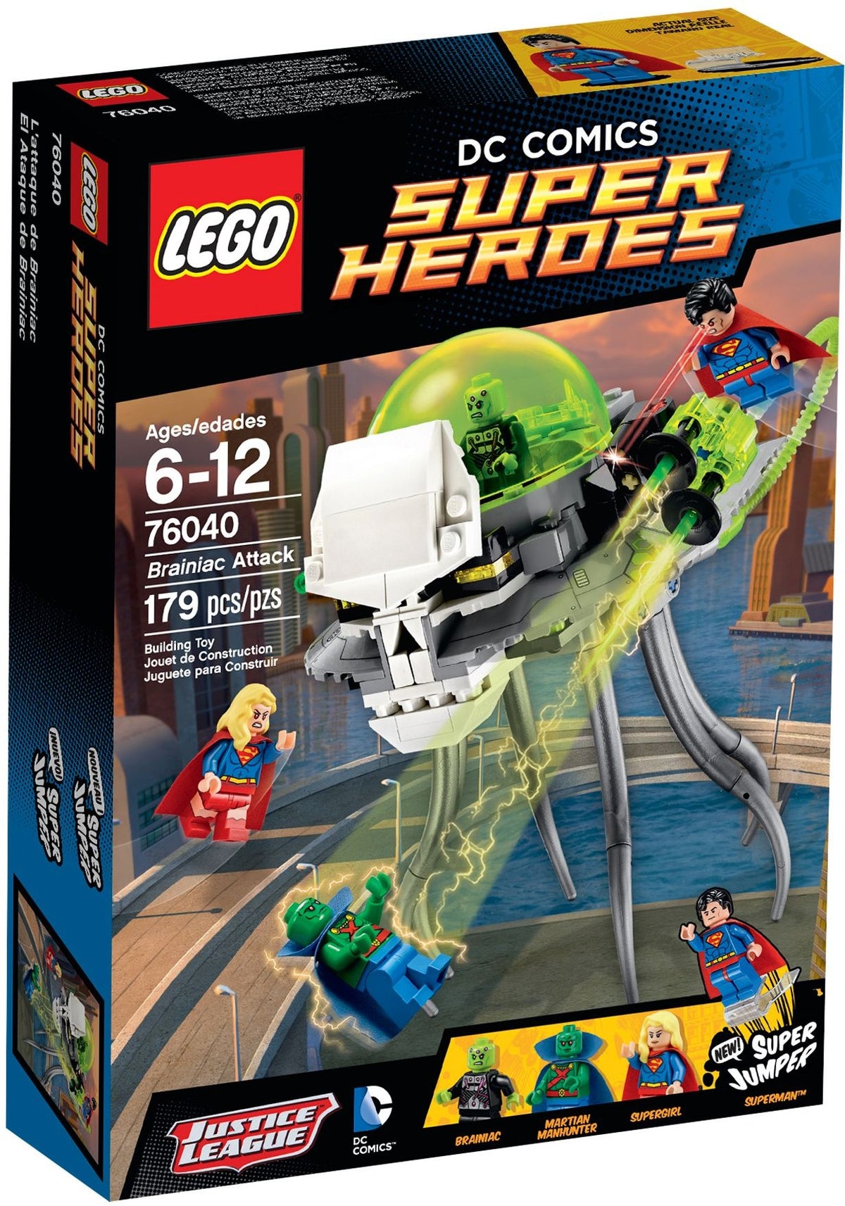 LEGO DC Super Heroes 76040 Brainiacs Attacke