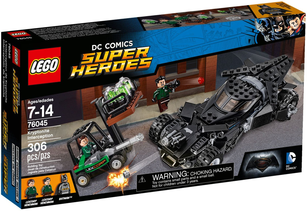 LEGO DC Super Heroes 76045 Kryptonit-Mission im Batmobil