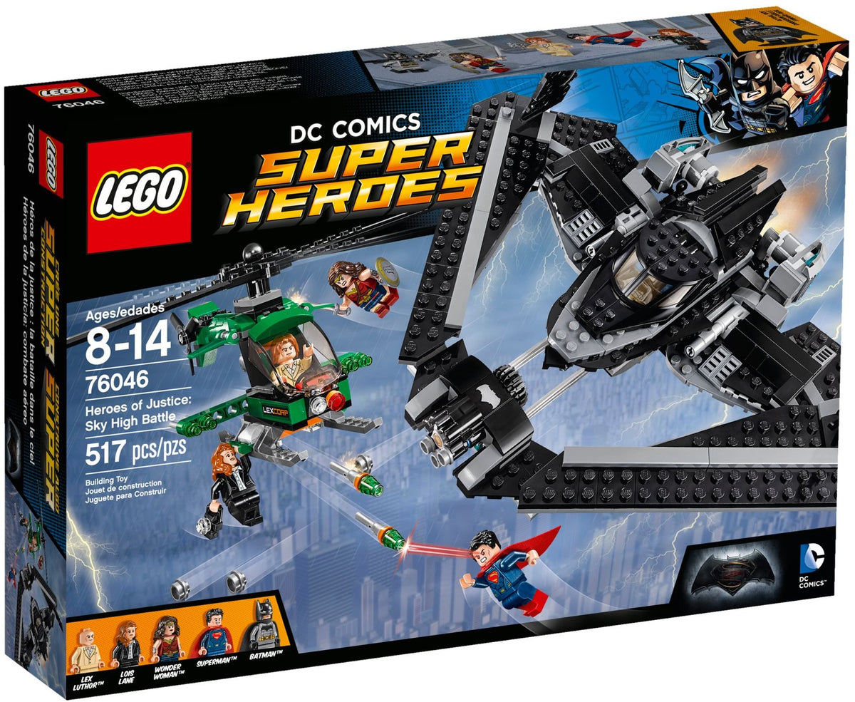 LEGO DC Super Heroes 76046 Helden der Gerechtigkeit: Duell in der Luft