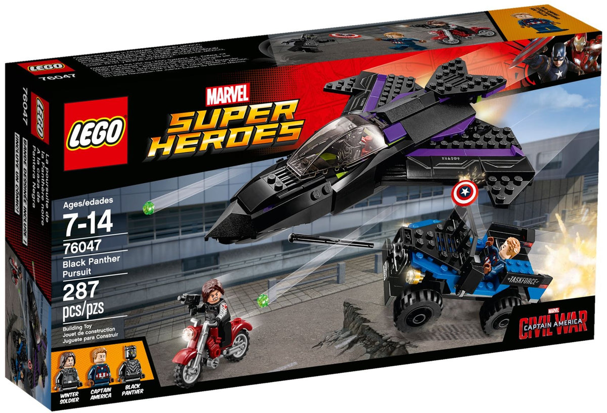 LEGO Marvel Super Heroes 76047 Jagd auf Black Panther