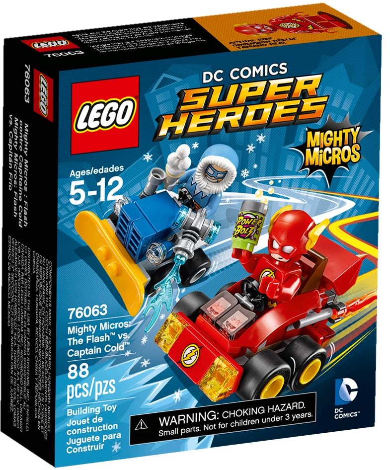 LEGO DC Super Heroes 76063 Mighty Micros The Flash vs. Captain Cold