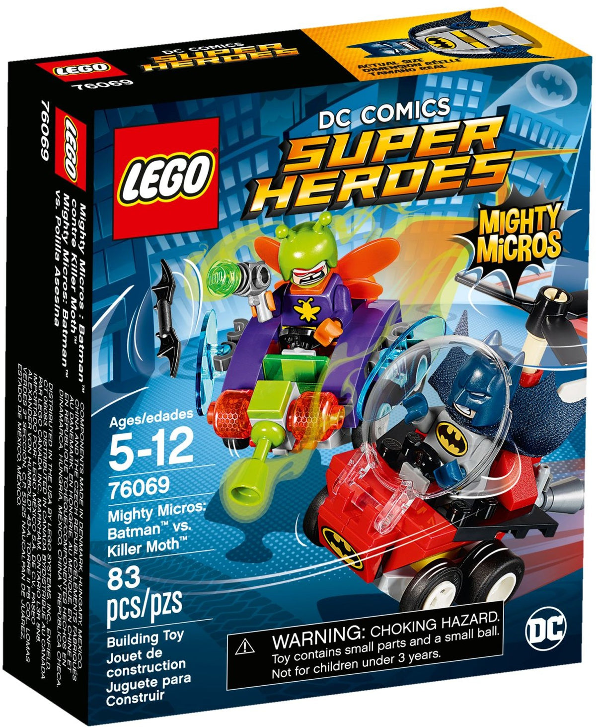 LEGO DC Super Heroes 76069 Mighty Micros: Batman vs. Killer Moth
