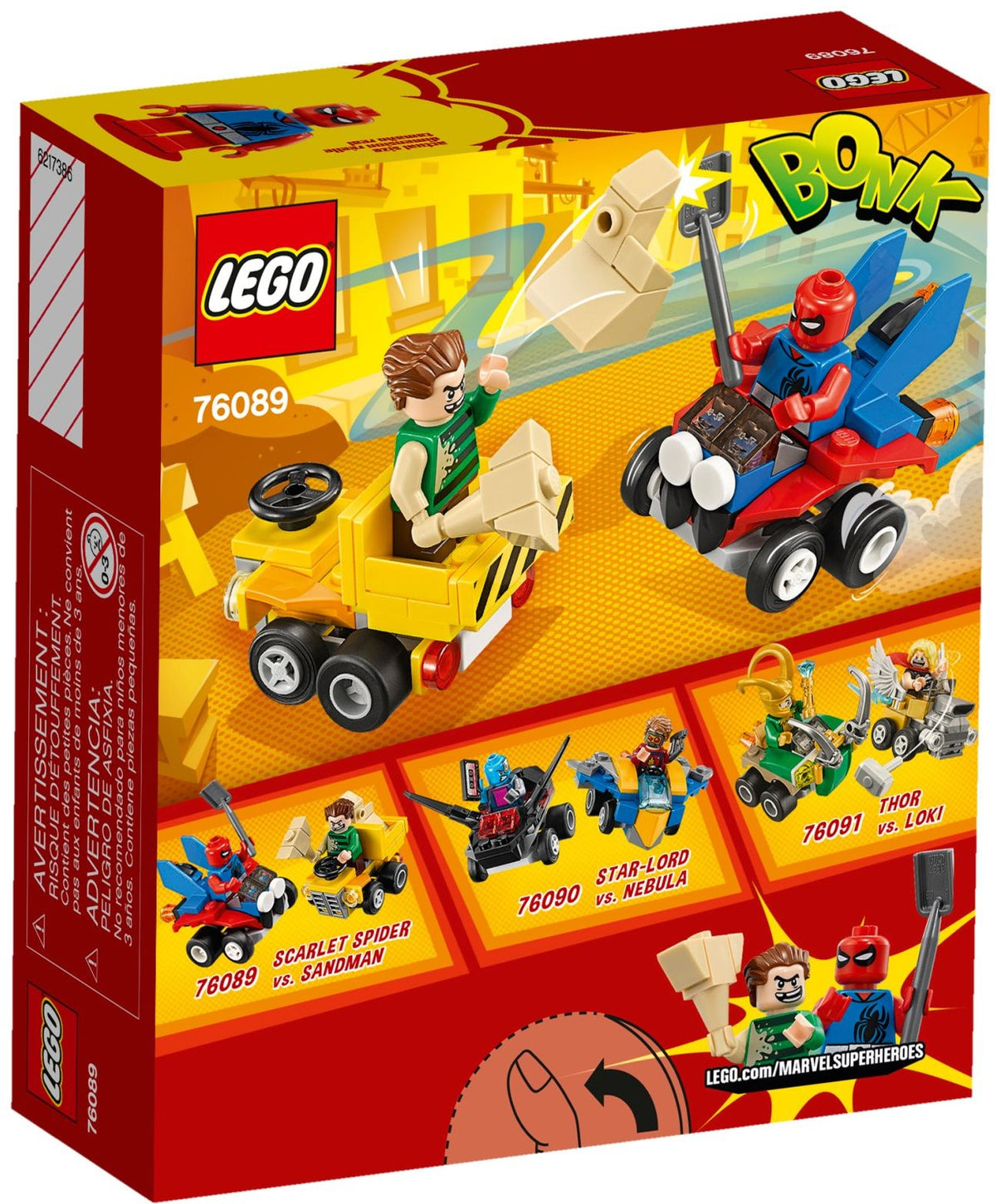 LEGO Marvel Super Heroes 76089 Mighty Micros: Spider-Man vs. Sandman