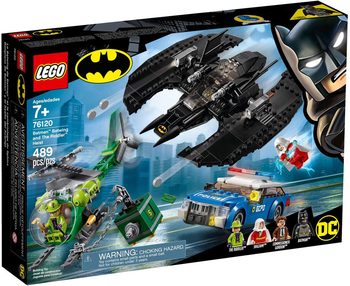 LEGO DC Super Heroes 76120 Batman Batwing und der Riddler Überfall