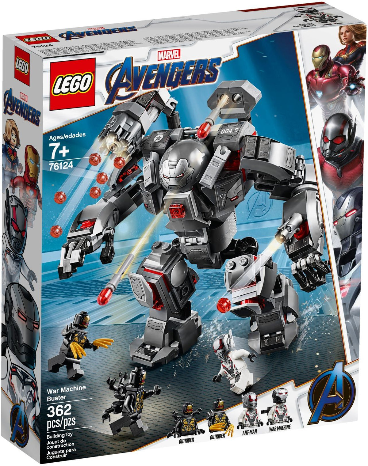 LEGO Marvel Super Heroes 76124 War Machine Buster