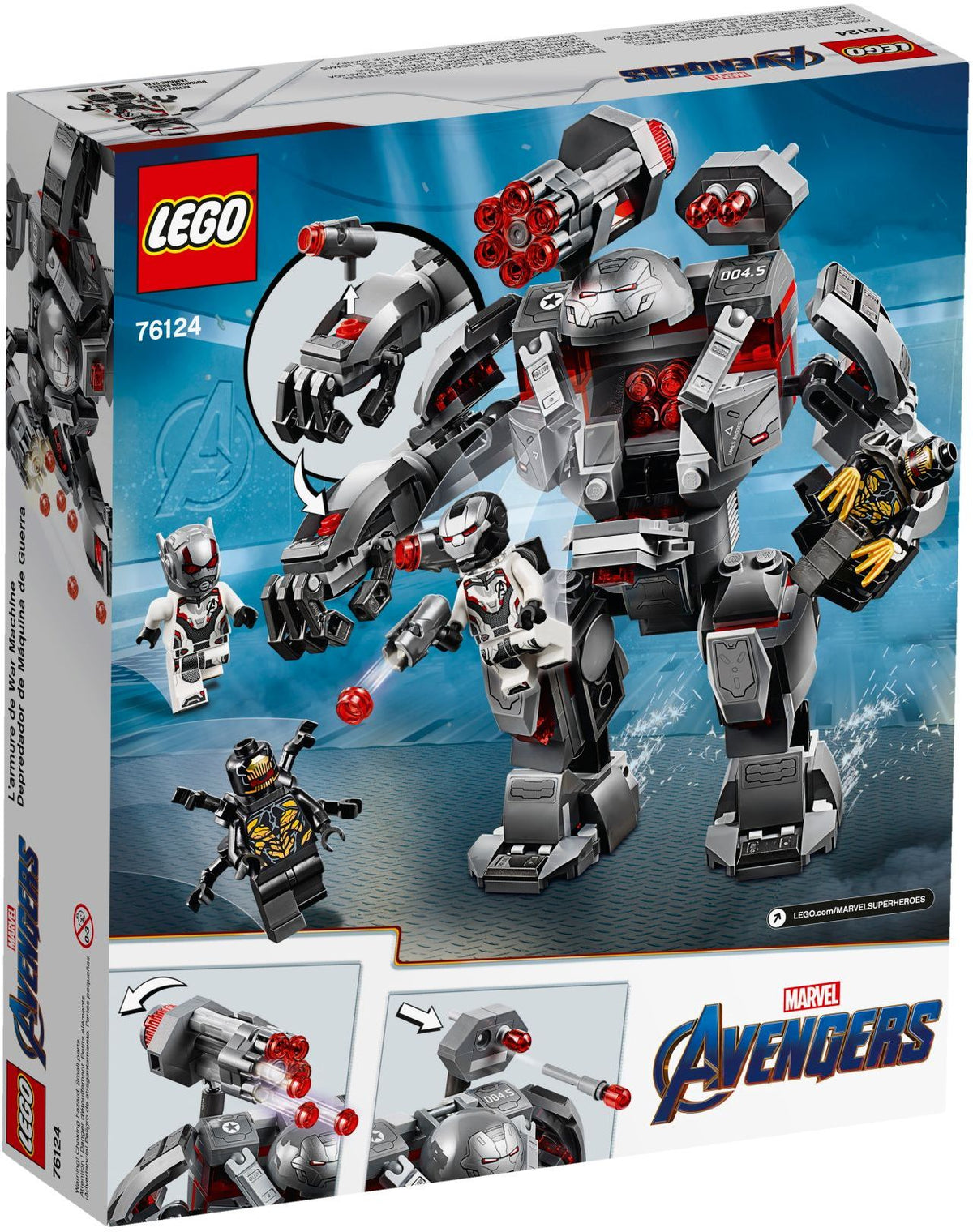 LEGO Marvel Super Heroes 76124 War Machine Buster