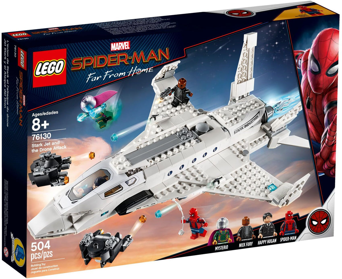 LEGO Marvel Super Heroes 76130 Starks Jet und der Drohnenangriff