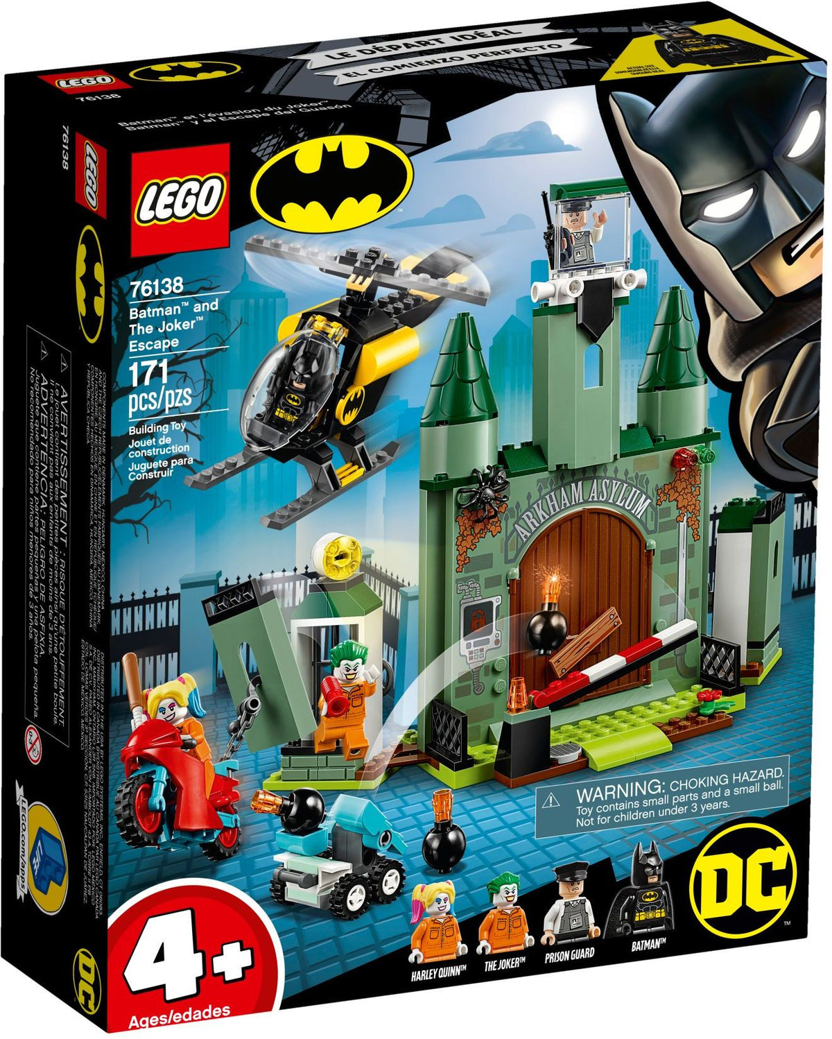 LEGO DC Super Heroes 76138 Joker auf der Flucht und Batman