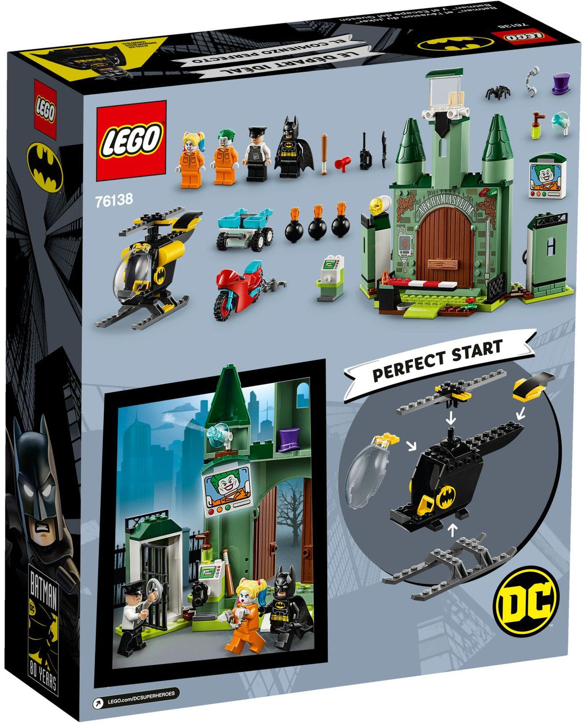 LEGO DC Super Heroes 76138 Joker auf der Flucht und Batman