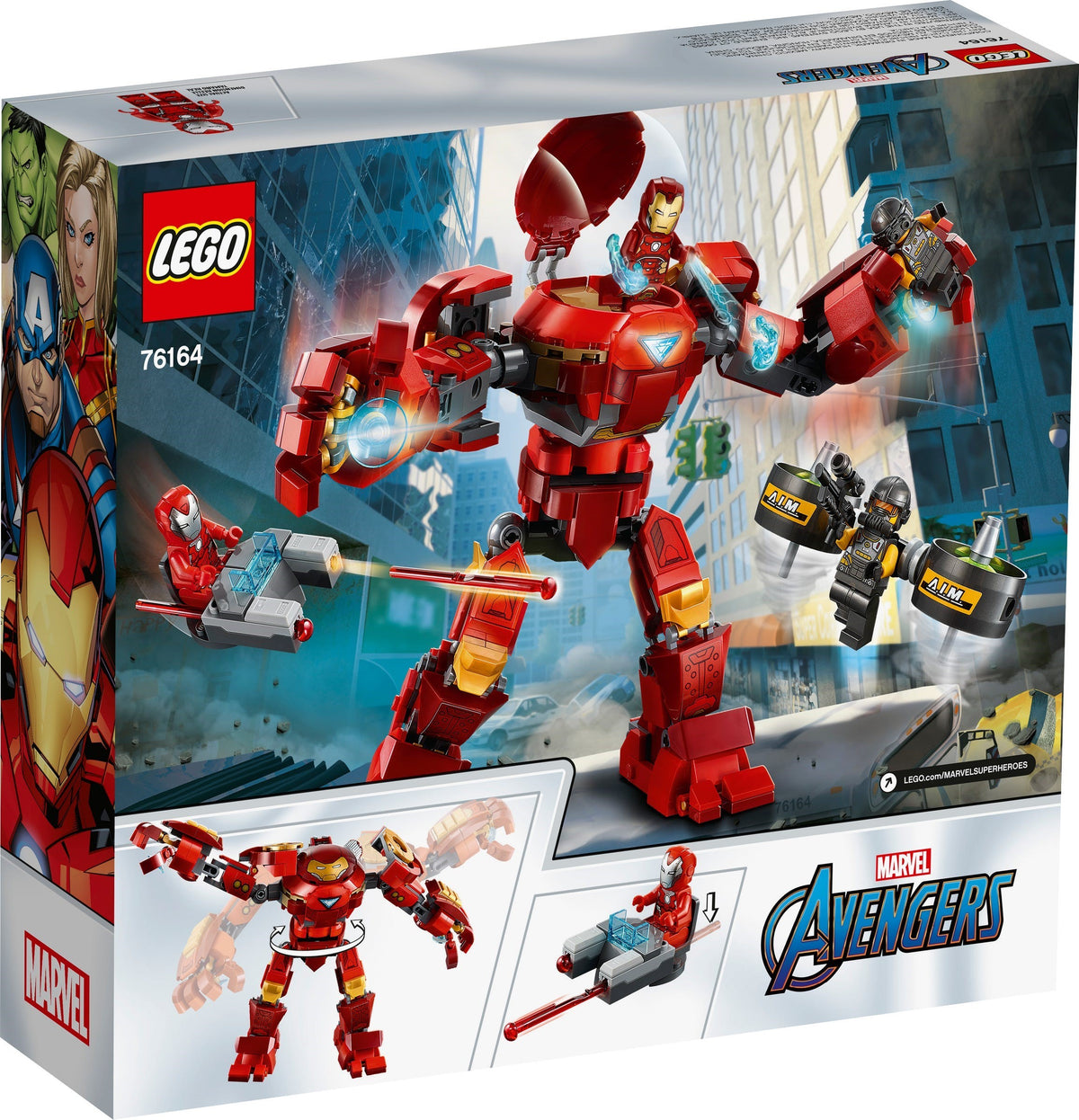 LEGO Marvel Super Heroes 76164 Iron Man Hulkbuster vs. A.I.M.-Agent