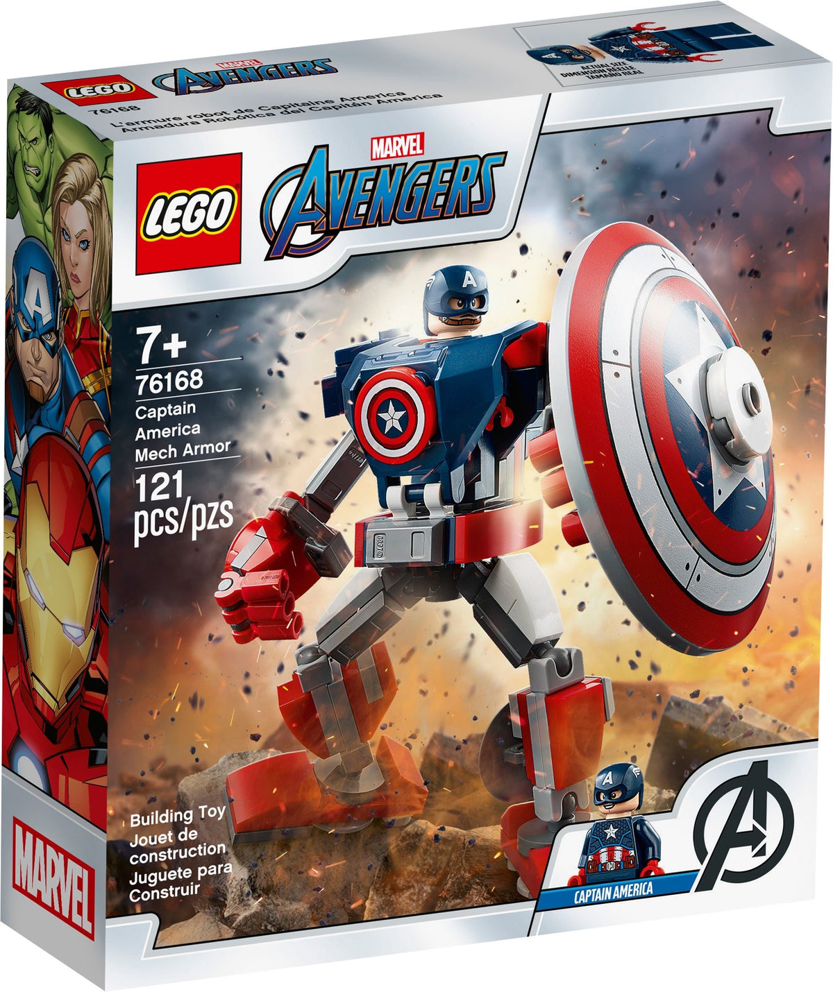 LEGO Marvel Super Heroes 76168 Captain America Mech