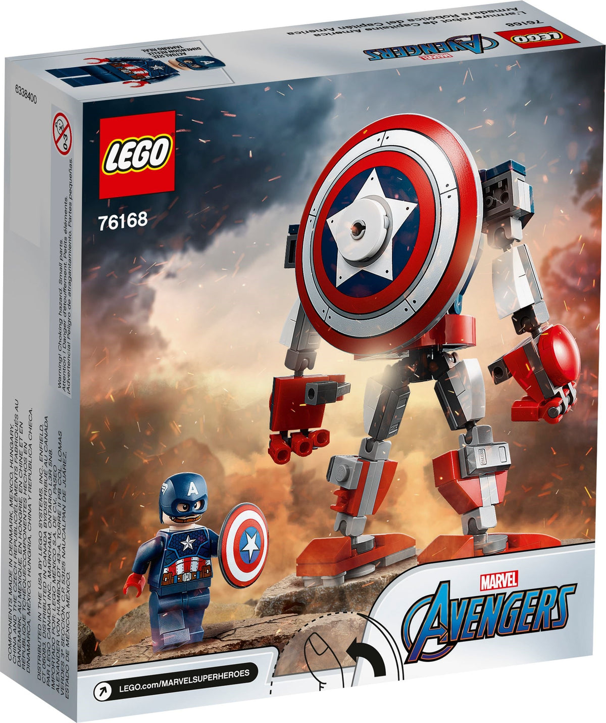 LEGO Marvel Super Heroes 76168 Captain America Mech