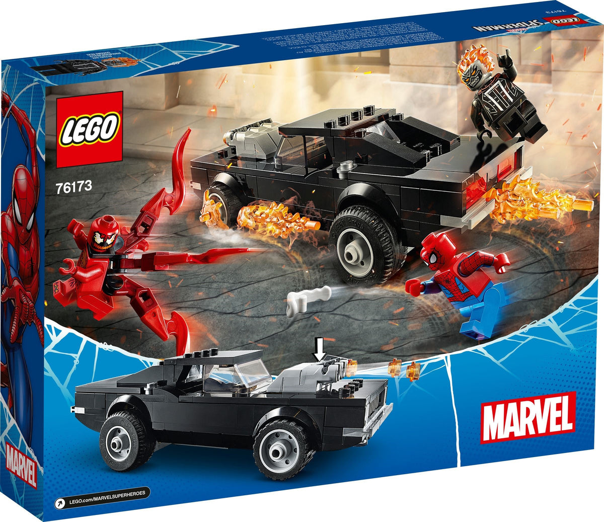 LEGO Marvel Super Heroes 76173 Spider-Man und Ghost Rider vs. Carnage