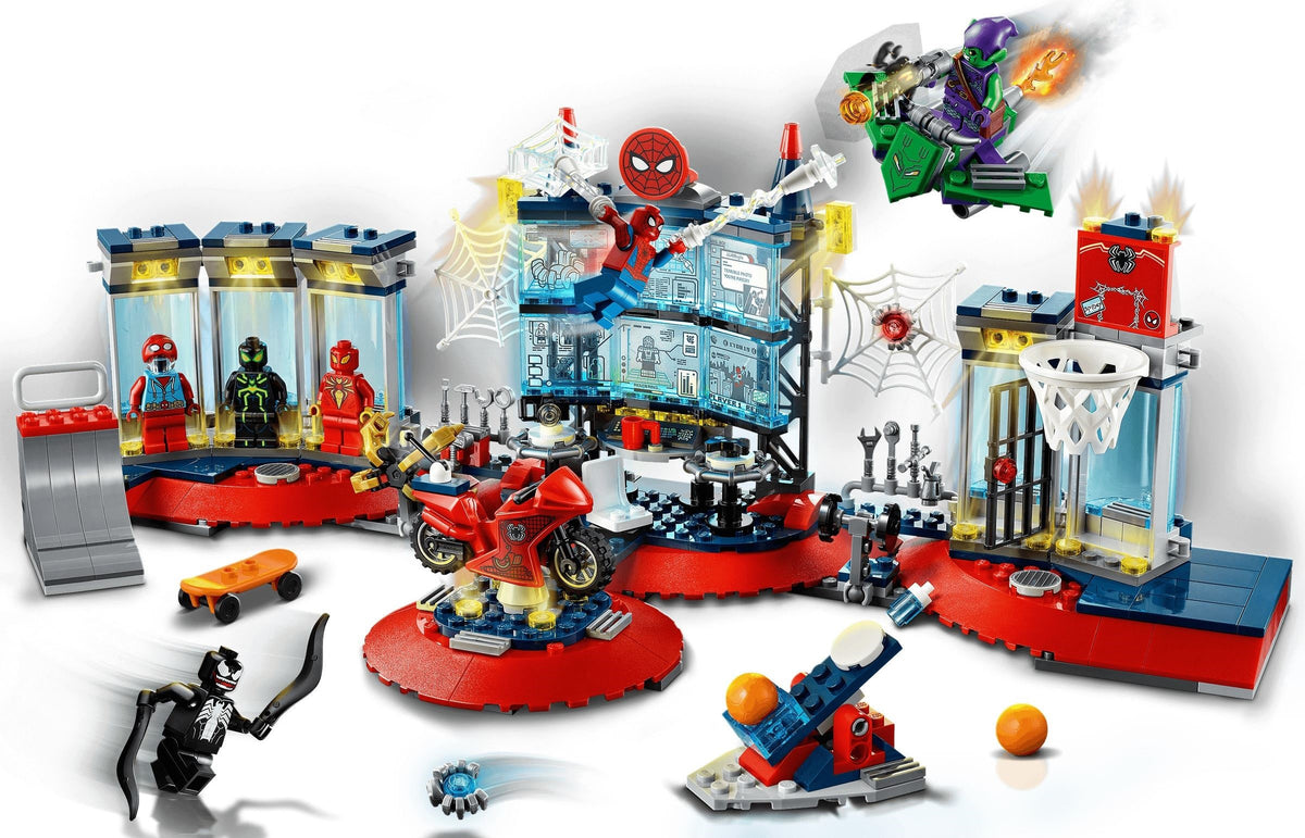 LEGO Marvel Super Heroes 76175 Angriff auf Spider-Mans Versteck