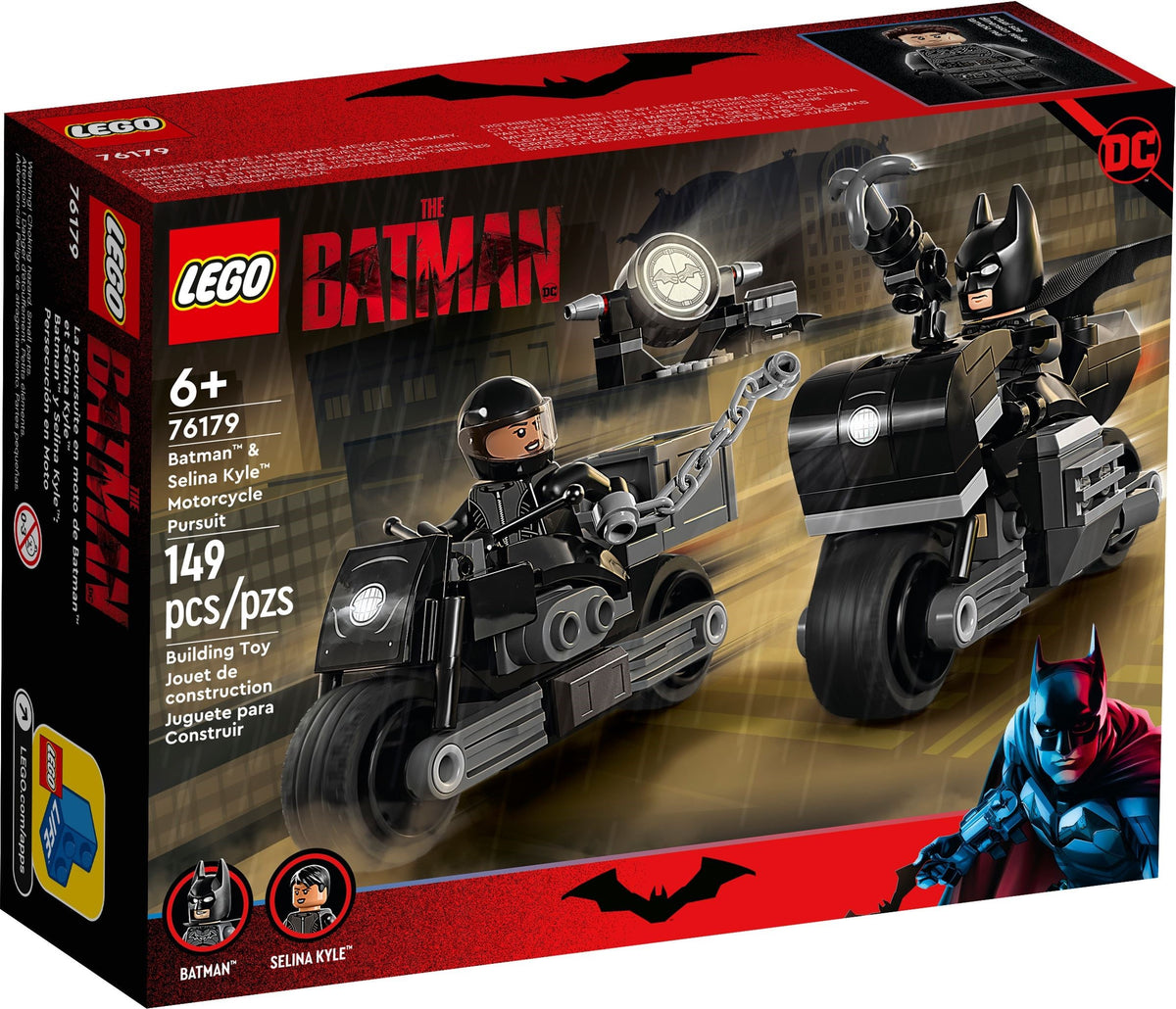 LEGO DC Super Heroes 76179 Batman &amp; Selina Kyle: Verfolgungsjagd auf dem Motorrad