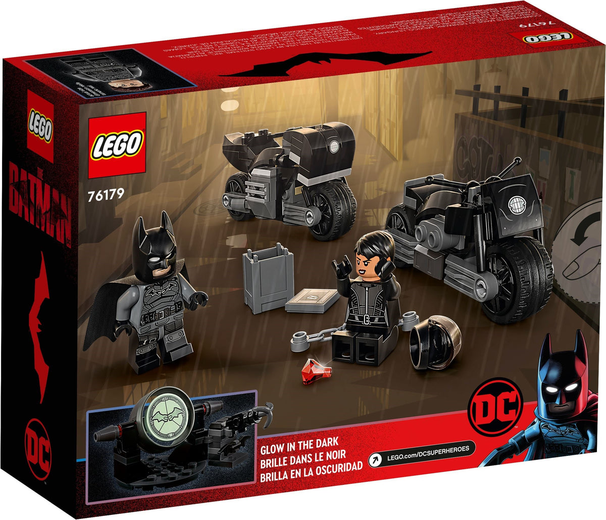 LEGO DC Super Heroes 76179 Batman &amp; Selina Kyle: Verfolgungsjagd auf dem Motorrad