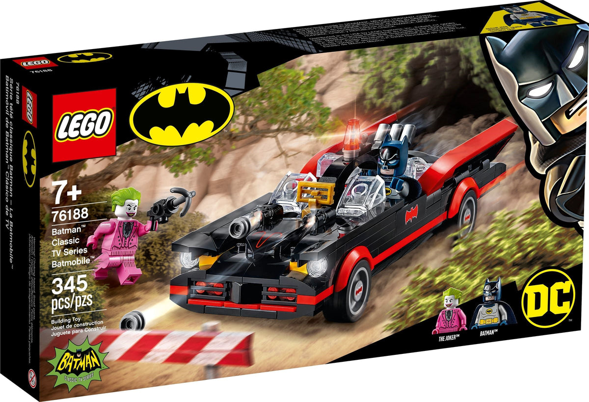 LEGO DC Super Heroes 76188 Batmobile aus dem TV-Klassiker Batman