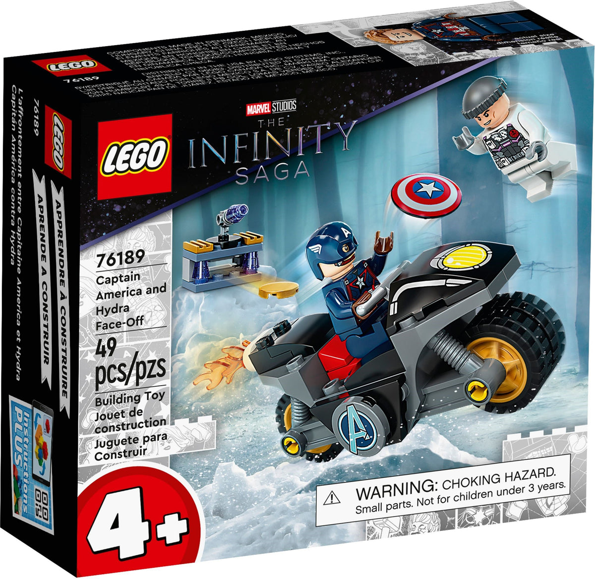 LEGO Marvel Super Heroes 76189 Duell zwischen Captain America und Hydra