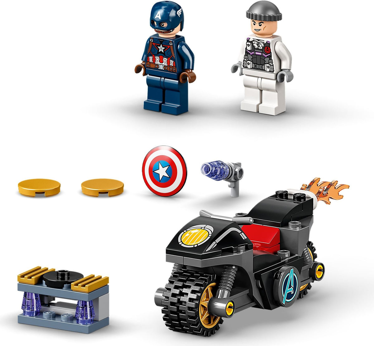 LEGO Marvel Super Heroes 76189 Duell zwischen Captain America und Hydra