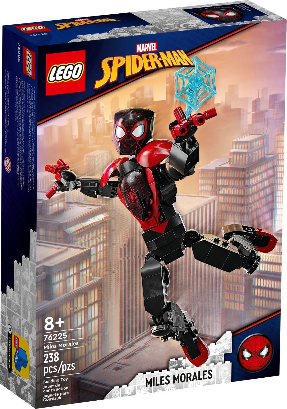 LEGO Marvel Super Heroes 76225 Miles Morales Figur