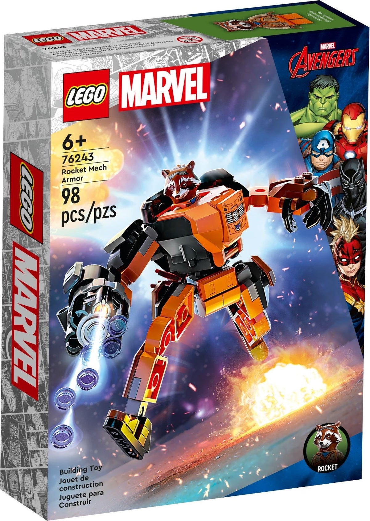 LEGO Marvel  Super Heroes 76243 Rocket Mech