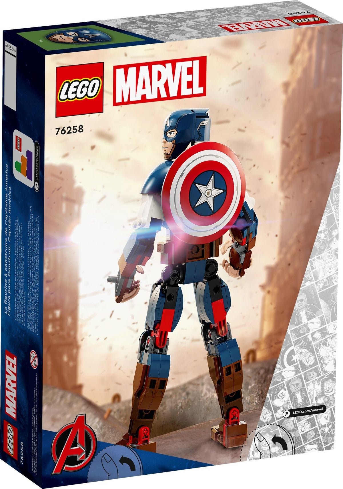 LEGO Marvel Super Heroes 76258 Captain America Baufigur