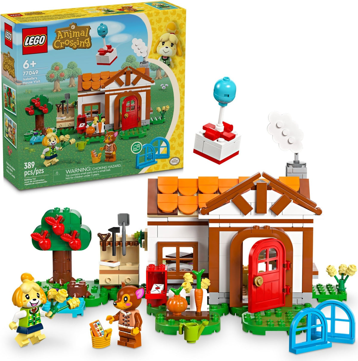 LEGO Animal Crossing 77049 Besuch von Melinda