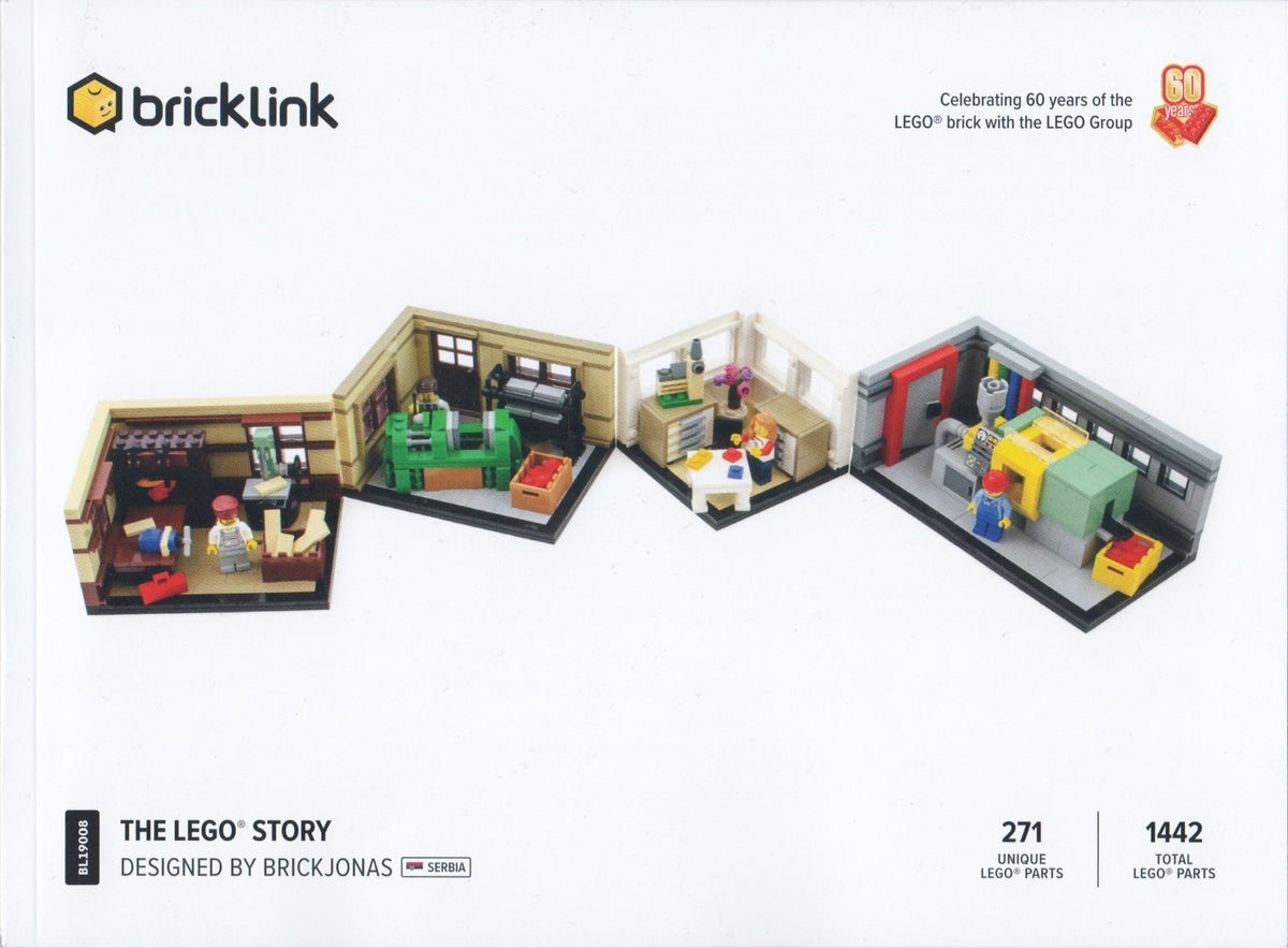 LEGO Bricklink BL19008 The LEGO Story