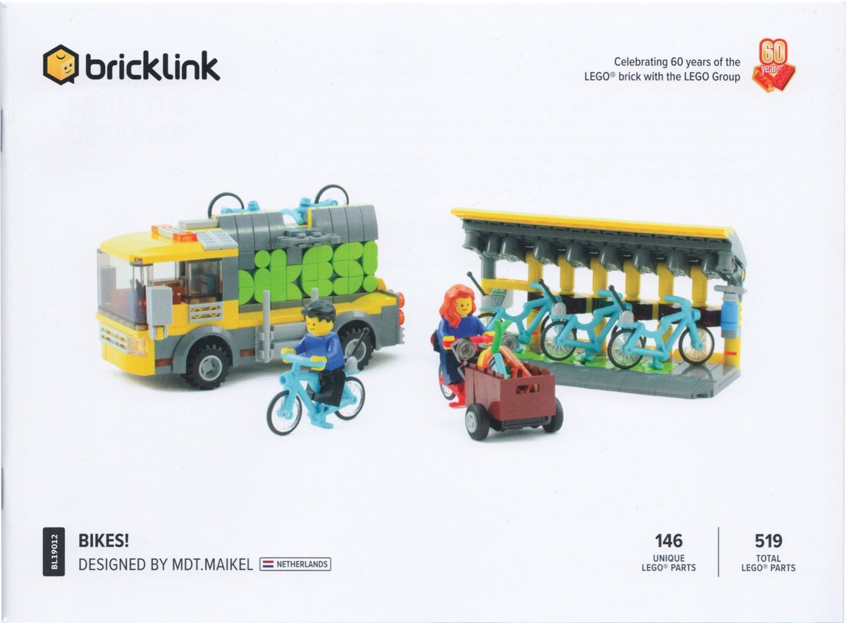 LEGO Bricklink BL19012 Bikes!