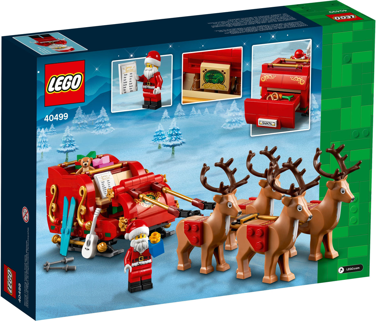 LEGO 40499 Schlitten des Weihnachtsmanns
