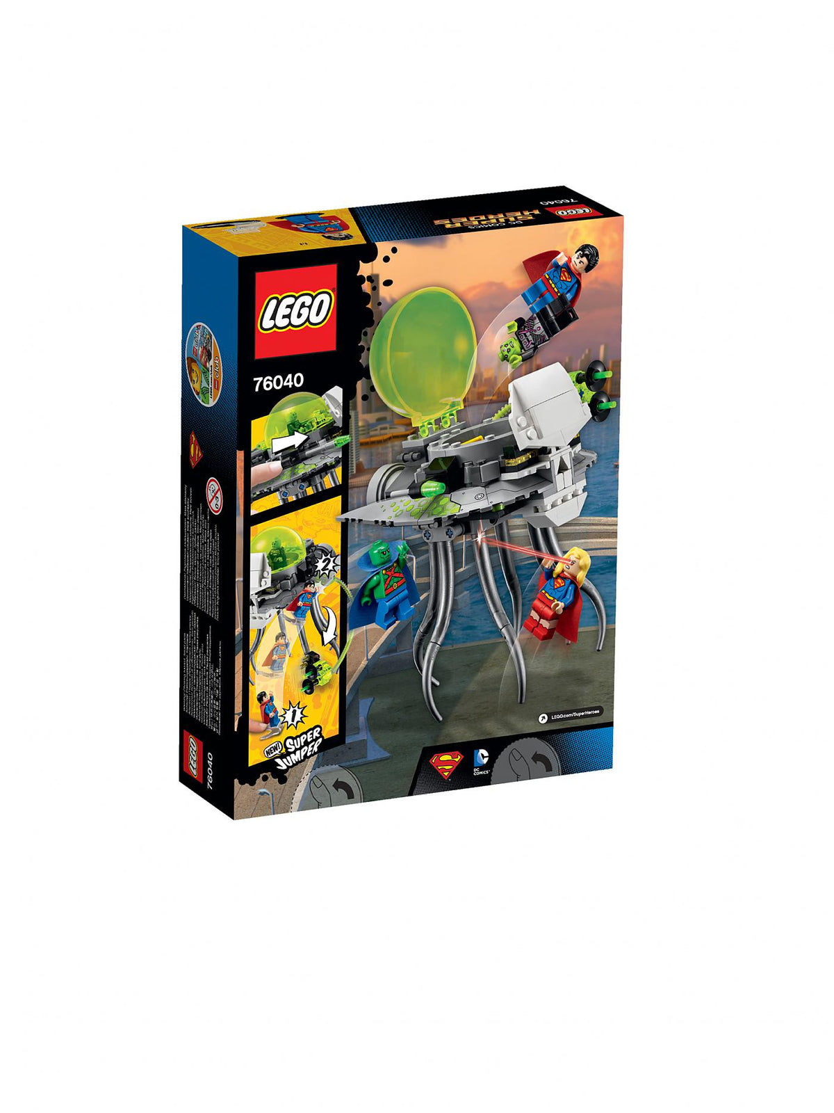 LEGO DC Super Heroes 76040 Brainiacs Attacke