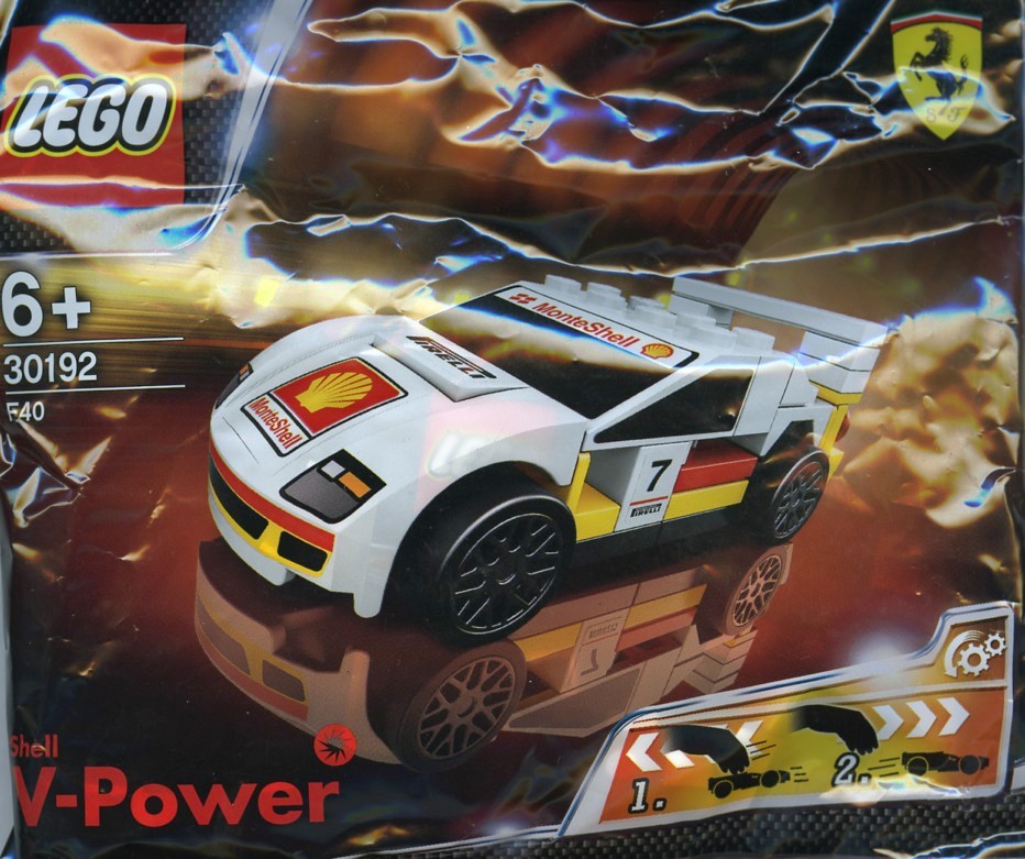 LEGO Speed Champions 30192 Shell V-Power Ferrari F40 Polybag