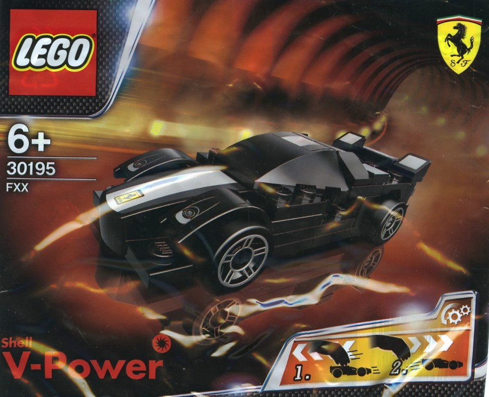 LEGO Speed Champions 30195 Polybag Shell Promo Ferrari FXX