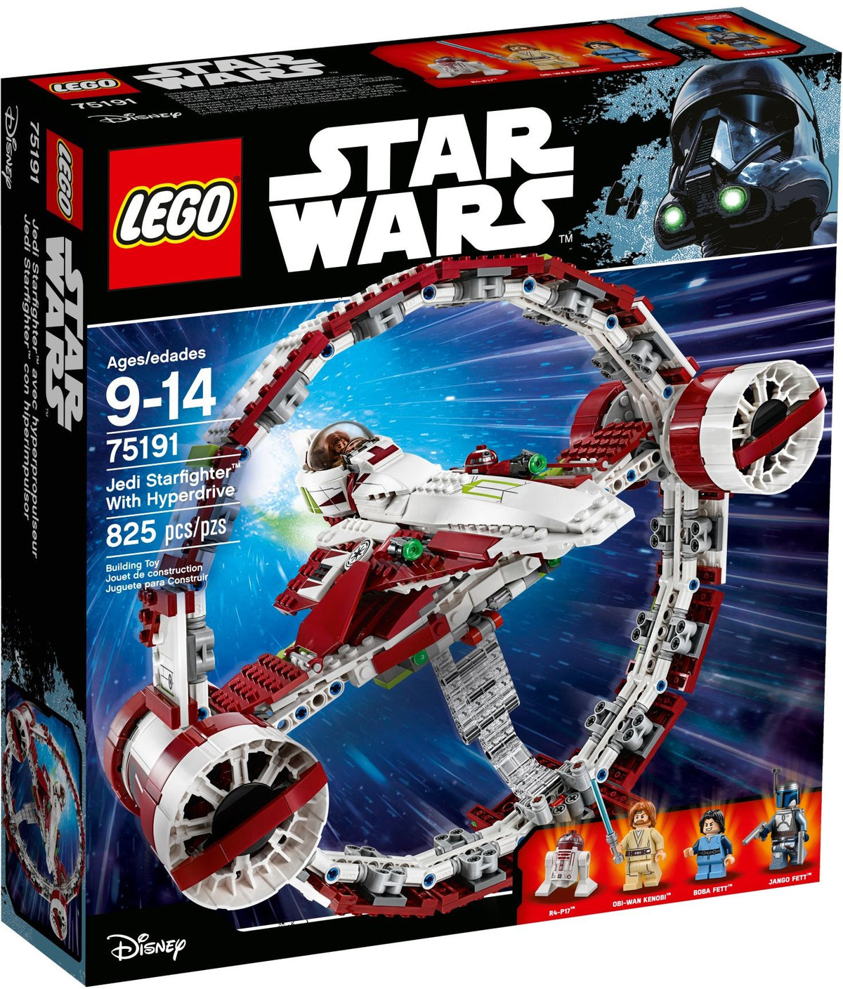 LEGO Star Wars 75191 Jedi Starfighter With Hyperdrive