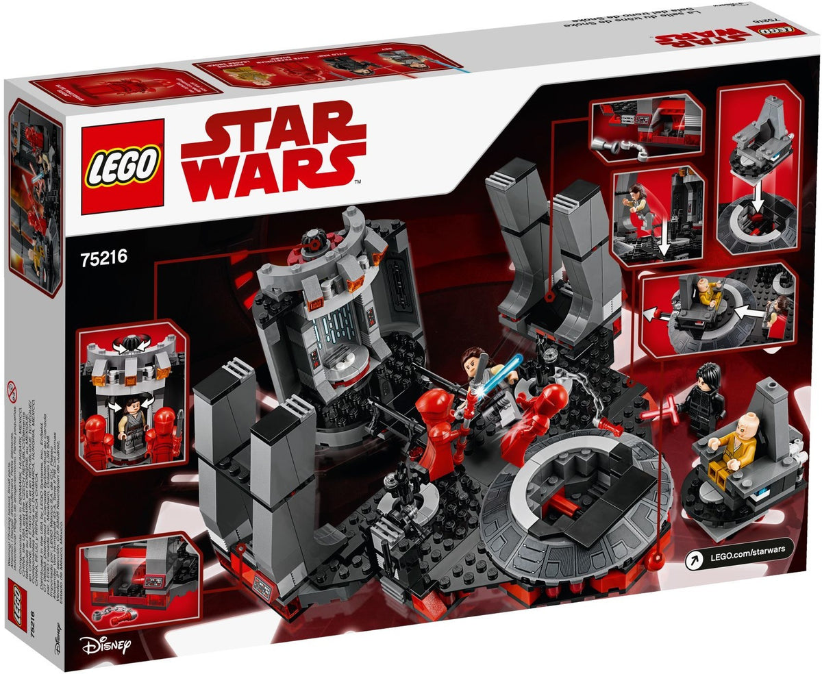 LEGO Star Wars 75216 Snokes Thronsaal