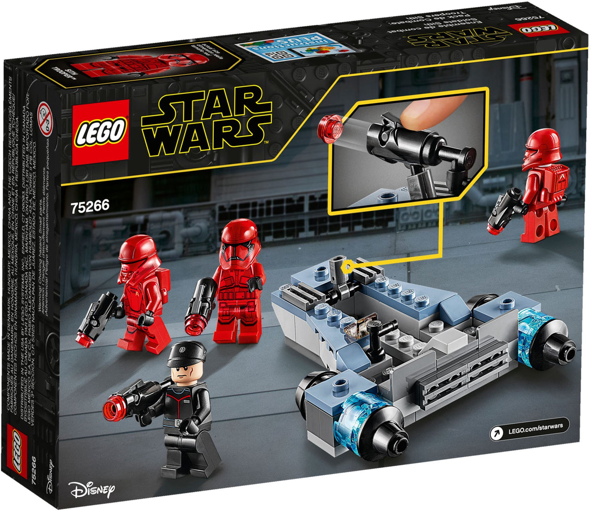 LEGO Star Wars 75266 Sith Troopers Battle Pack